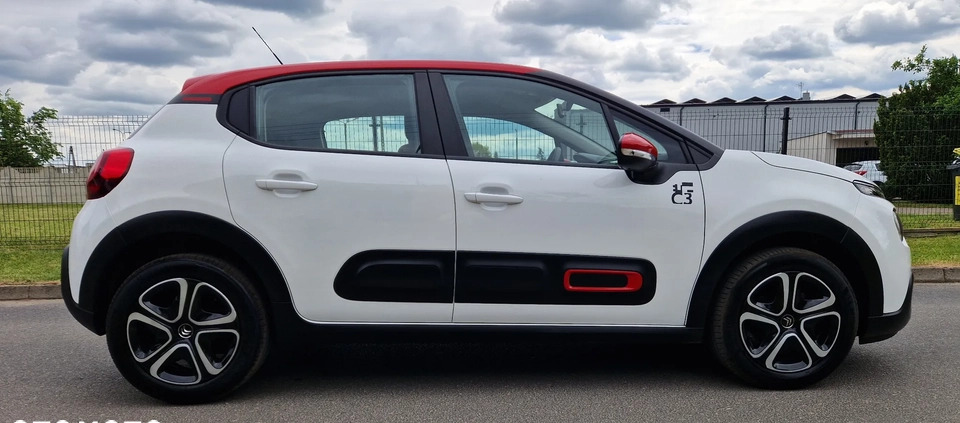 Citroen C3 cena 51900 przebieg: 58000, rok produkcji 2021 z Gniezno małe 497